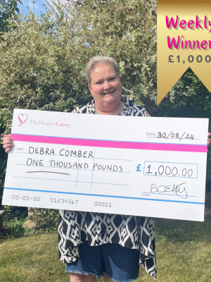 Congratulations to Debra – Our Latest £1,000 Winner!